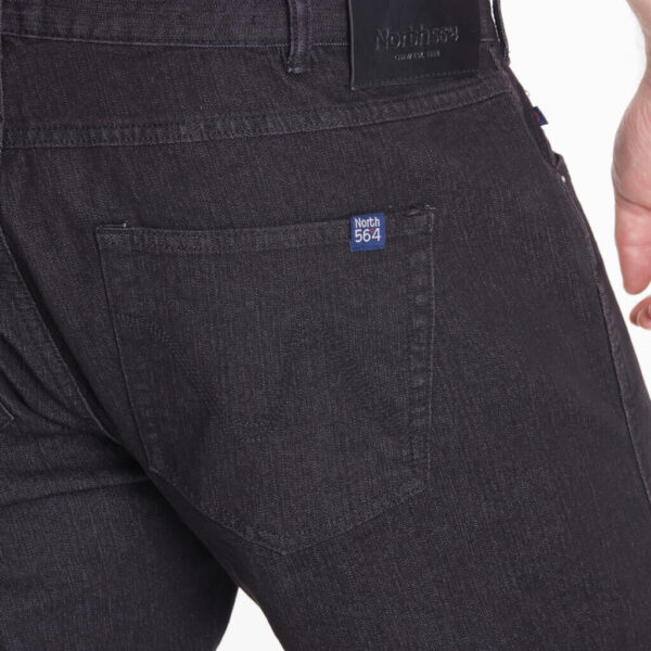 North latitude jeans model Mick sten vask sort - Billede 4