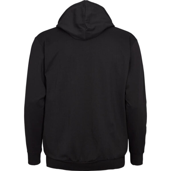 North latitude hoodies med lynlås og lomme i Sort - Billede 3