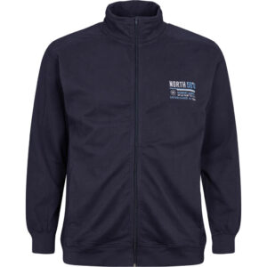 North 56°4 sweat cardigan Marine blå