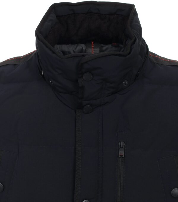 Casa Moda parka med aftagelig hætte marine blå - Billede 6
