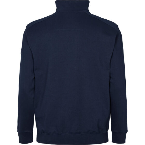 North 56°4 Sweatshirts med halv lynlås Marine Blå TALL - Billede 3