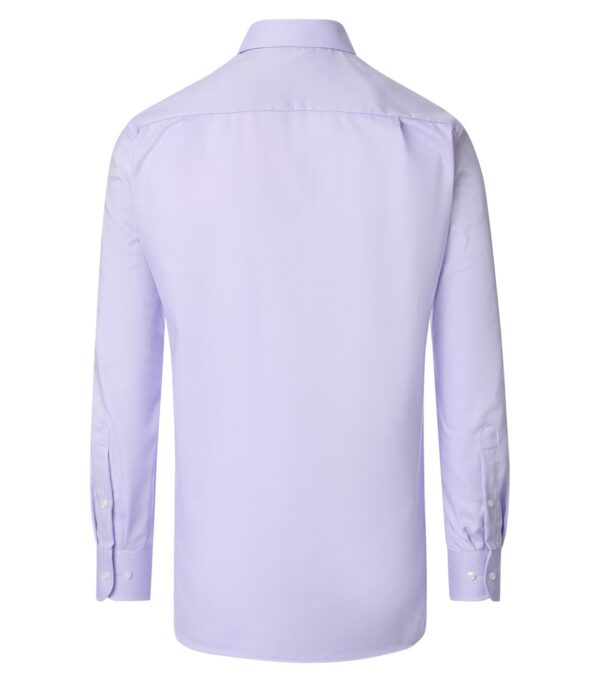 Casa Moda comfort fit skjorte lange ærmer lys lilla og button down og i Oxford - Billede 3