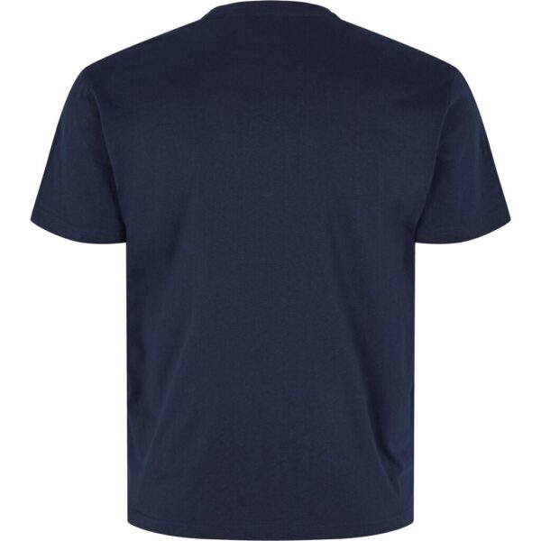 North 56°4 t-shirt med print på brystet marine blå – Bild 5