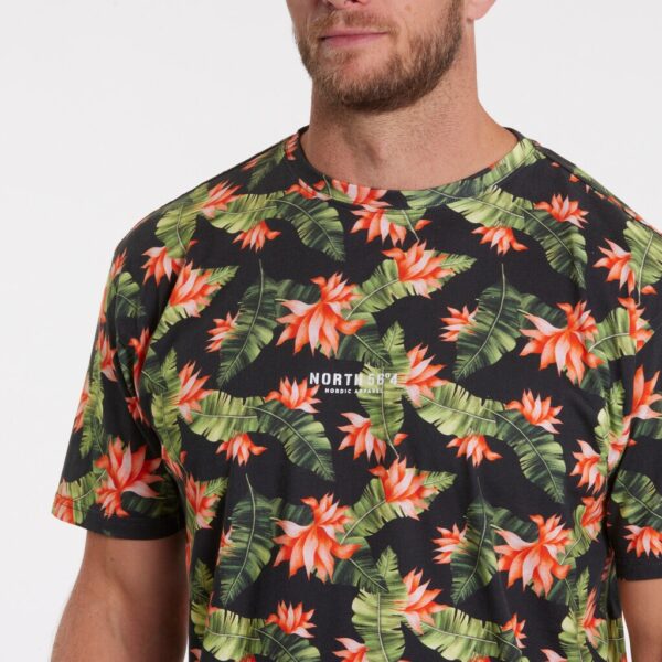 North 56°4 t-shirt all over print TALL - Billede 4