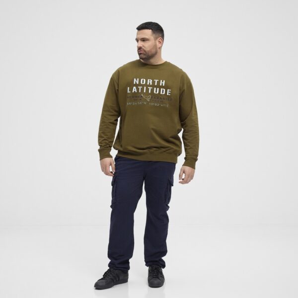 North latitude sweat shirt army grøn - Billede 5
