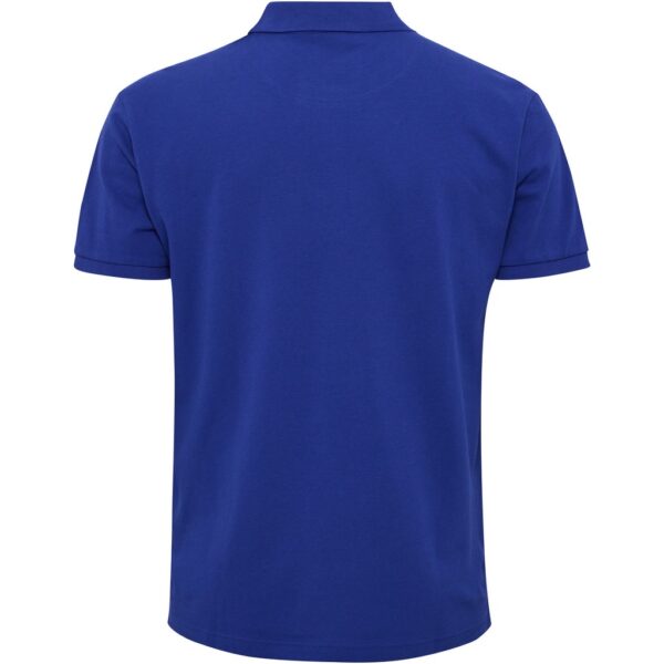 North latitude polo pique med print cobolt blå TALL - Billede 2
