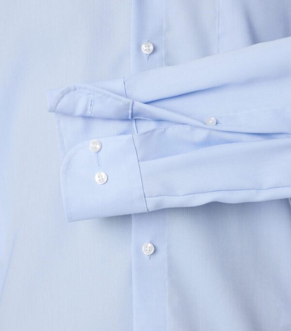 Casa Moda comfort fit skjorte lange ærmer lys blå og button down og i Oxford - Billede 4