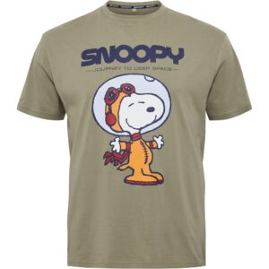 North latitude snoopy t-shirt mørk oliven