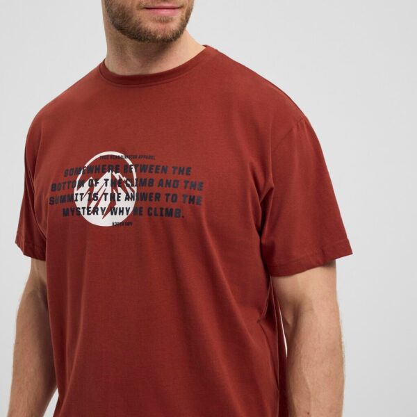 North 56°4 t-shirt med print rust – Bild 5