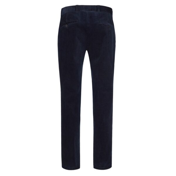 Sunwill fløjlsbukser modern fit marine blå - Billede 3