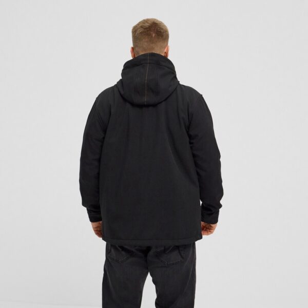 North 56°4 softshell jakke med aftagelig hætte sort – Bild 3