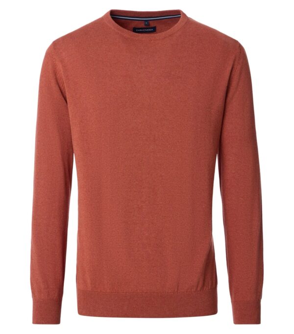 Casa Moda pullover rund hals brand okker