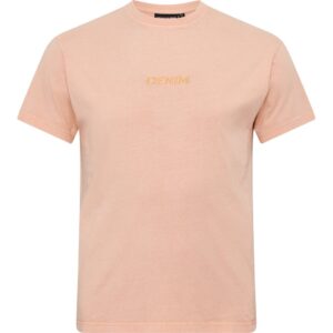 North latitude t-shirt med kontrast qualitet i siden fersken