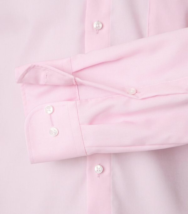 Casa Moda comfort fit skjorte lange ærmer lys rød og button down og i Oxford - Billede 5