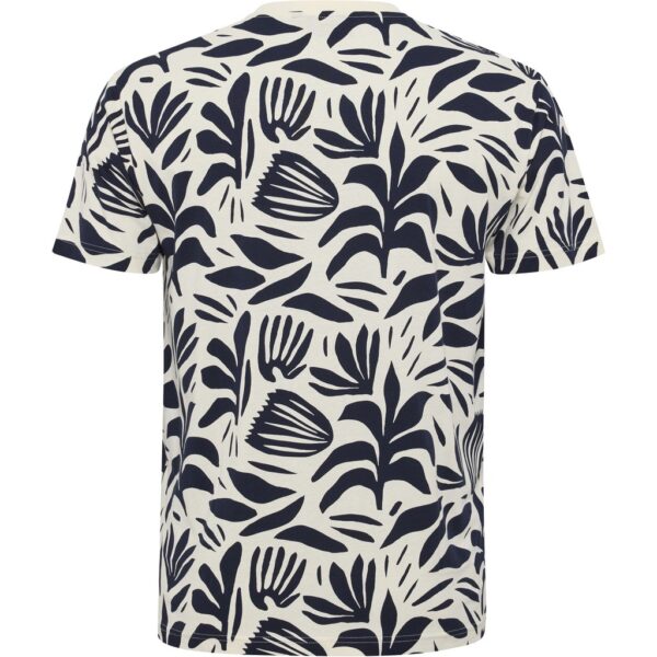 North latitude t-shirt printet night blå - Billede 2