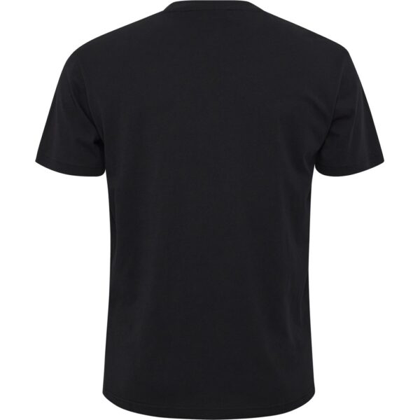 North latitude printet t-shirt sort - Billede 2