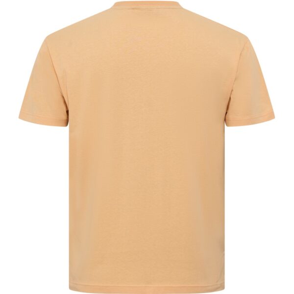 North latitude printet t-shirt fersken - Billede 2