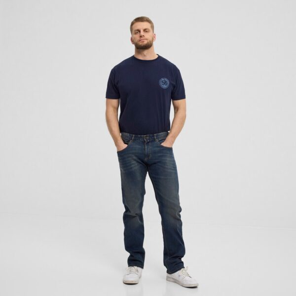North 56°4 jeans model RINGO vaskeeffekter blå - Billede 4