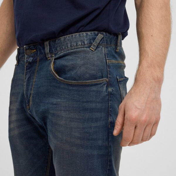 North 56°4 jeans model RINGO vaskeeffekter blå - Billede 5