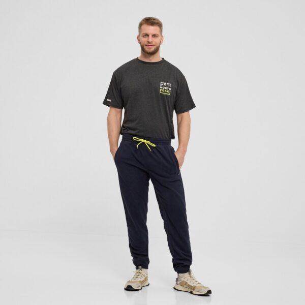 North Latitude fleece sweat buks med snøre i livet nat blå - Billede 4