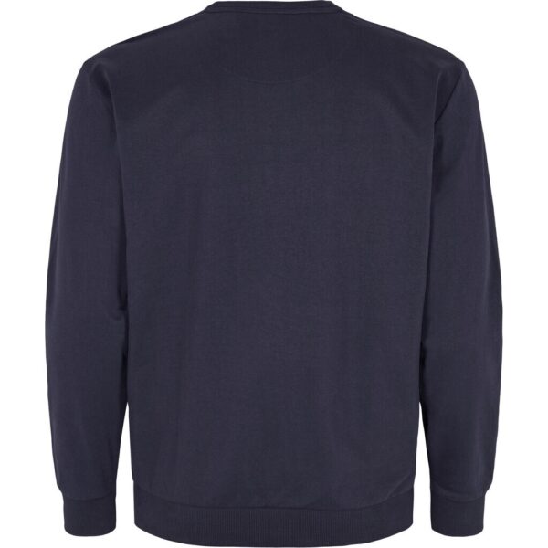 north 56°4 sweatshirt med brodering Marine blå – Bild 2