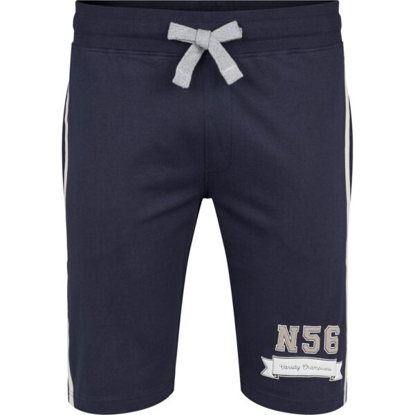 North 56°4 sweat shorts med logo marine blå