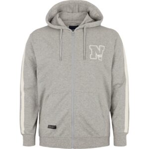 North 56°4 hoodies med lynlås og lomme
