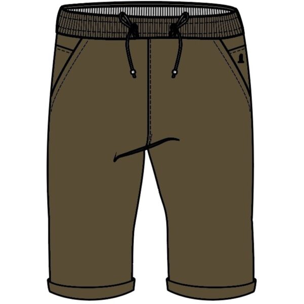North latitude sweat shorts army grøn