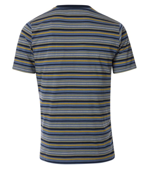 Casa Moda stribet t-shirt med lille brodering – Bild 4