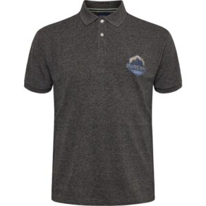 North 56°4 Poloshirt mit Stickerei ohne Tasche dunkelgrau