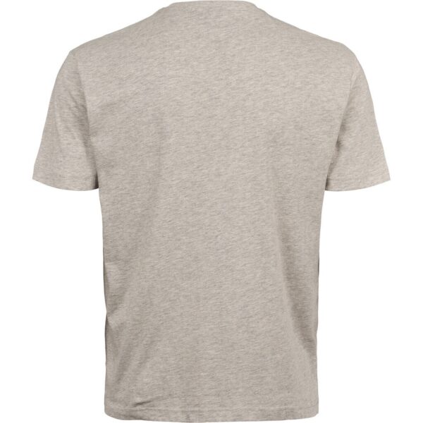 North 56°4 denim t-shirt med print på brystet lys grå – Bild 2