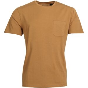 Roberto Jeans/ Finesmekker t-shirt med lomme tabacco