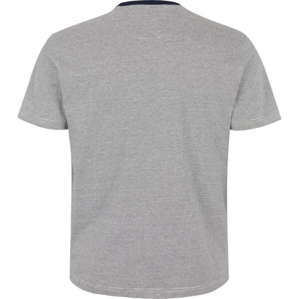 North 56°4 denim t-shirt med print og I striber TALL - Billede 2