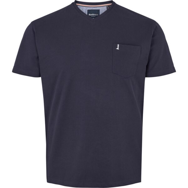 North 56°4 super flex t-shirt marine blå