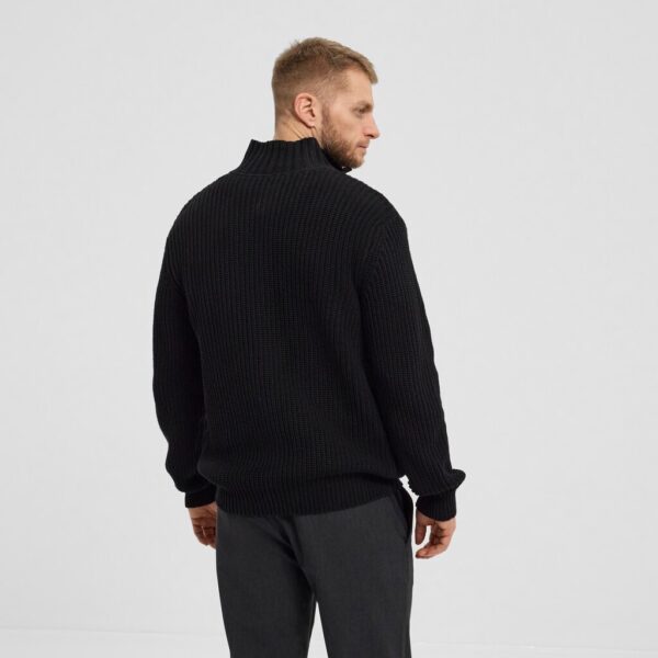 North 56°4 strikket cardigan sort TALL – Bild 3