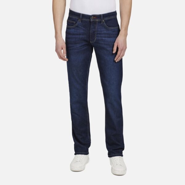Sunwill fitted stretch jeans Medium Blå – Bild 4