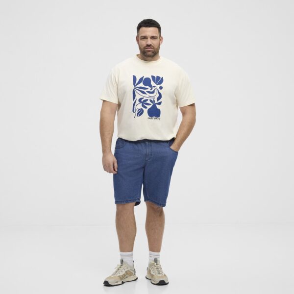 North latitude elastik talje cowboy shorts denim blå – Bild 5