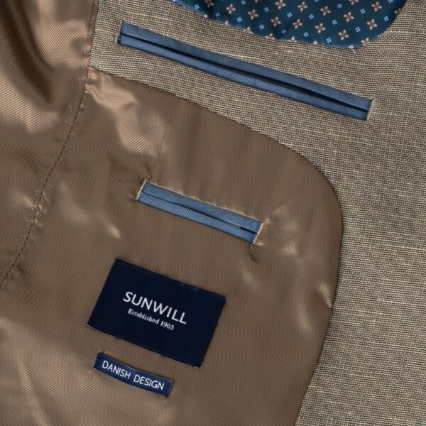Sunwill blazer stretch hør/uld lys sand – Bild 5