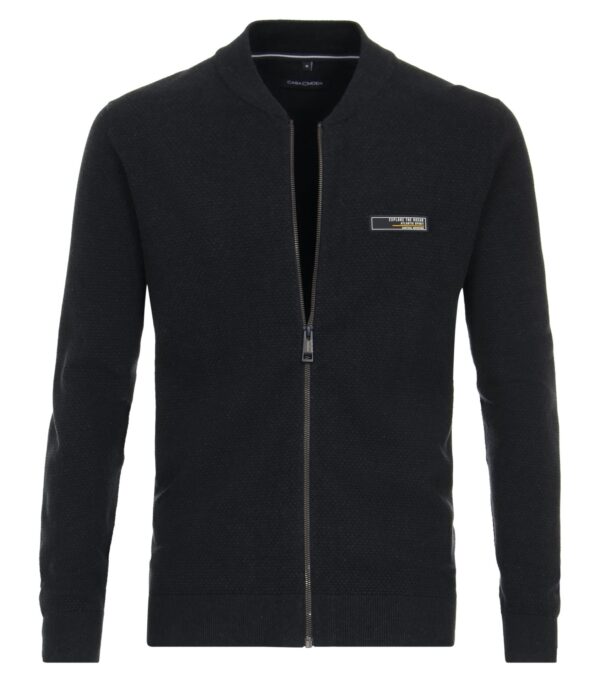 Casa Moda strik cardigan marine blå