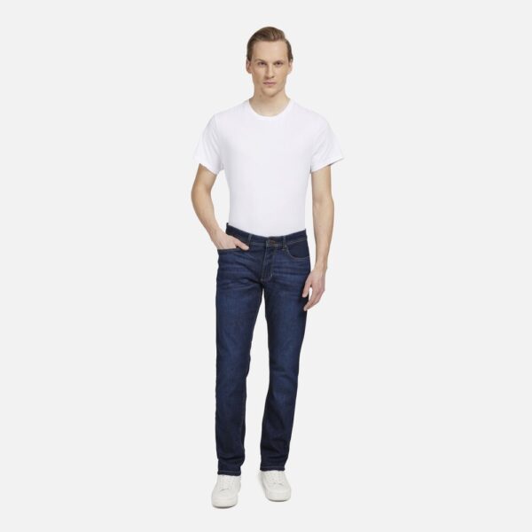 Sunwill fitted stretch jeans Medium Blå – Bild 6