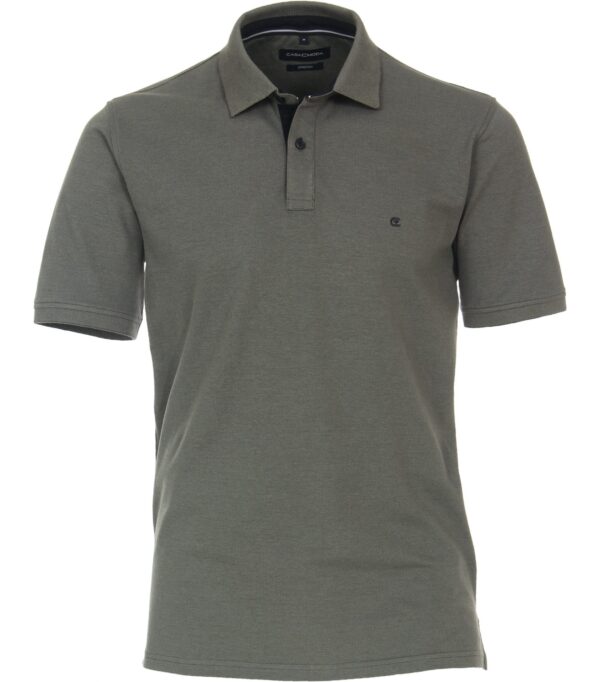 Casa Moda polo med stretch urban chic grøn