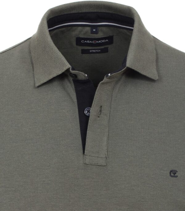 Casa Moda polo med stretch urban chic grøn - Billede 4