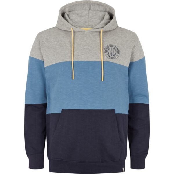North 56°4 hoodies kangaroo lomme og i tre farvet strib TALL