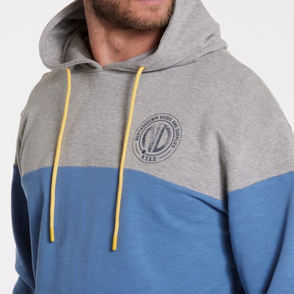 North 56°4 hoodies kangaroo lomme og i tre farvet strib TALL - Billede 4