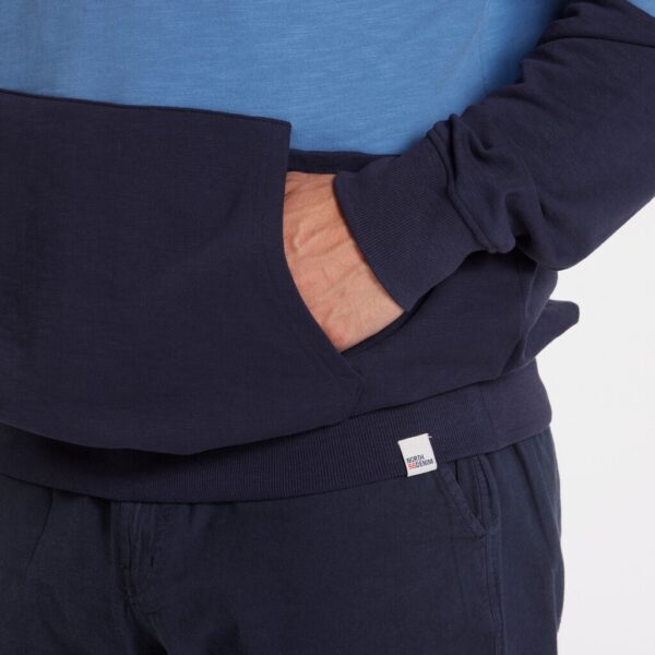 North 56°4 hoodies kangaroo lomme og i tre farvet strib TALL - Billede 5