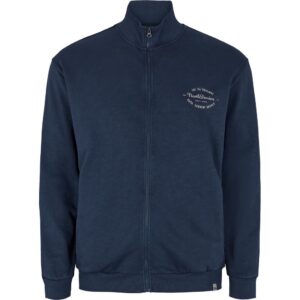 North 56°4 sweat cardigan Marine blå