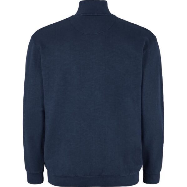North 56°4 sweat cardigan Marine blå – Bild 2
