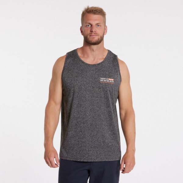 North 56°4 cool effect tanktop med print lys koks – Bild 3