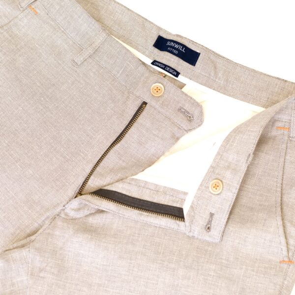 Sunwill chino relax fit bomuld/hør kit – Bild 4