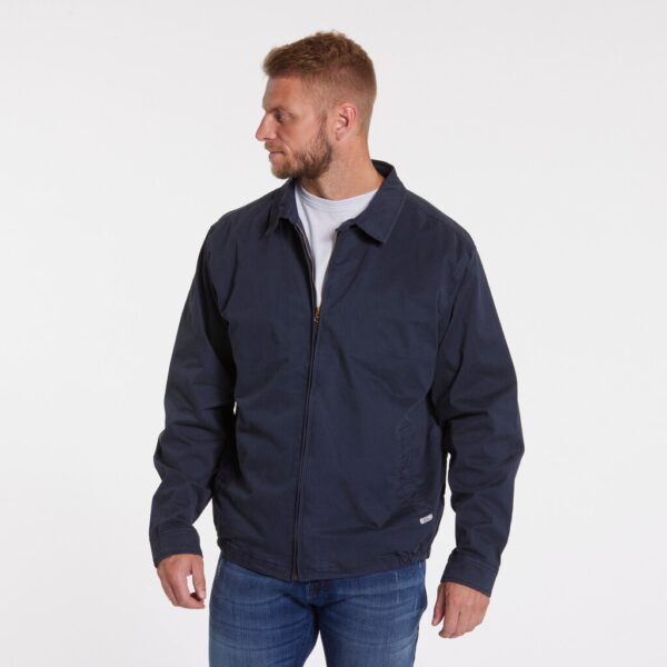 North 56°4 denim kort jakke marine blå – Bild 3